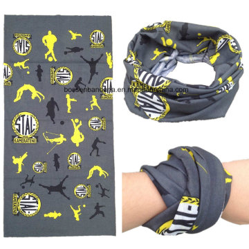 Custom Made Logo Printed Promotional Seamless Scarf